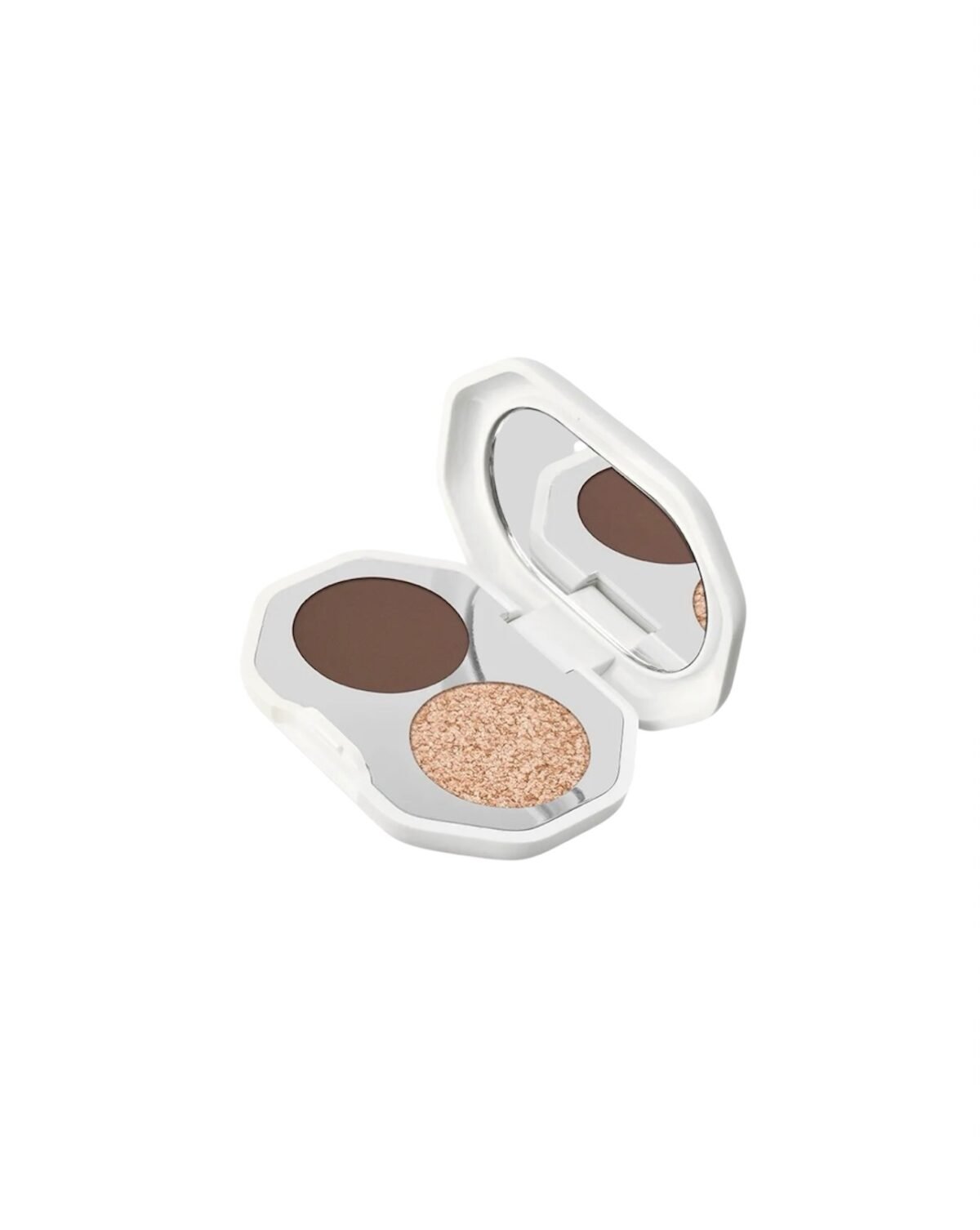 KIKO MILANO Snow-Kissed Holiday Mountain Twins Eyeshadow – dviejų atspalvių akių šešėliai