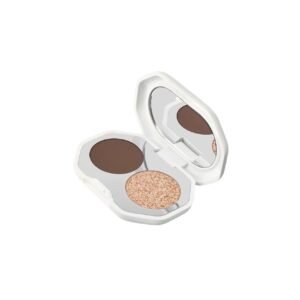 KIKO MILANO Snow-Kissed Holiday Mountain Twins Eyeshadow – dviejų atspalvių akių šešėliai