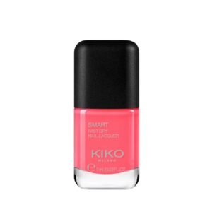 KIKO MILANO Smart Nail Lacquer 65 Strawberry Pink – greitai džiūstantis nagų lakas