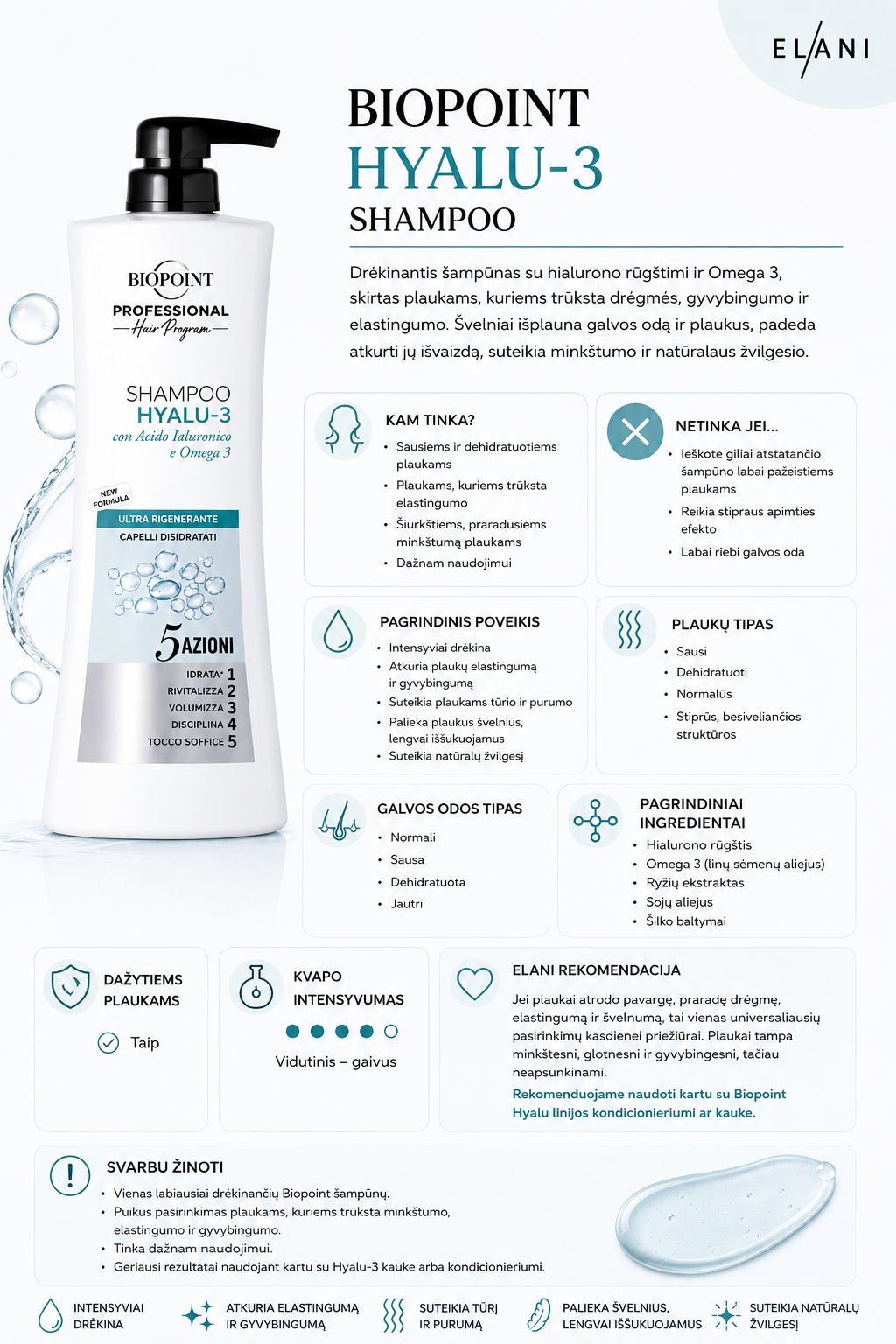 74e886d9-cd16-448b-abe7-4f49d60f97c5 BIOPOINT HYALU-3 – PROFESIONALUS DRĖKINANTIS ŠAMPŪNAS SU HIALURONU IR OMEGA 3, 400 ML