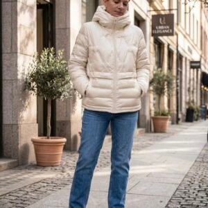 Pavasarinė striukė (kreminė)