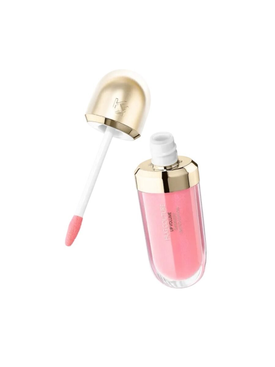 KIKO MILANO Hug Couture Lip Volume Shimmery 02 Candy Shine – putlinamasis lūpų blizgesys (riboto leidimo)