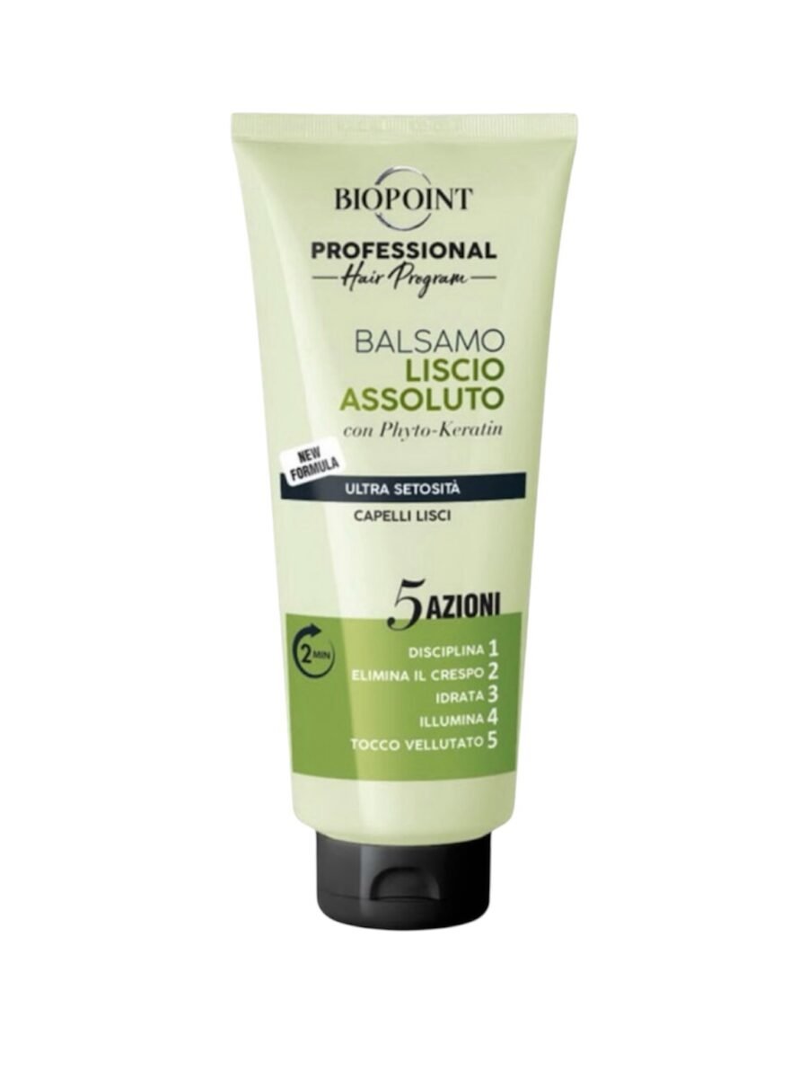 Biopoint LISCIO ASSOLUTO - PROFESIONALUS BALZAMAS LYGINANTIS PLAUKUS 350 ML