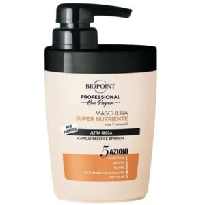 Biopoint SUPERNUTRIENTE – PROFESIONALI KAUKĖ SAUSIEMS, GYVYBINGUMĄ PRARADUSIEMS PLAUKAMS 300ml