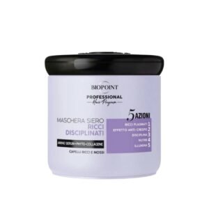 Biopoint RICCI DISCIPLINATI - PROFESIONALI KAUKĖ GARBANOTIEMS PLAUKAMS 400 ML