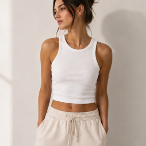 LUMINA tank top palaidinė su vidine liemenėle
