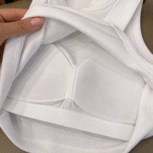 LUMINA tank top palaidinė su vidine liemenėle