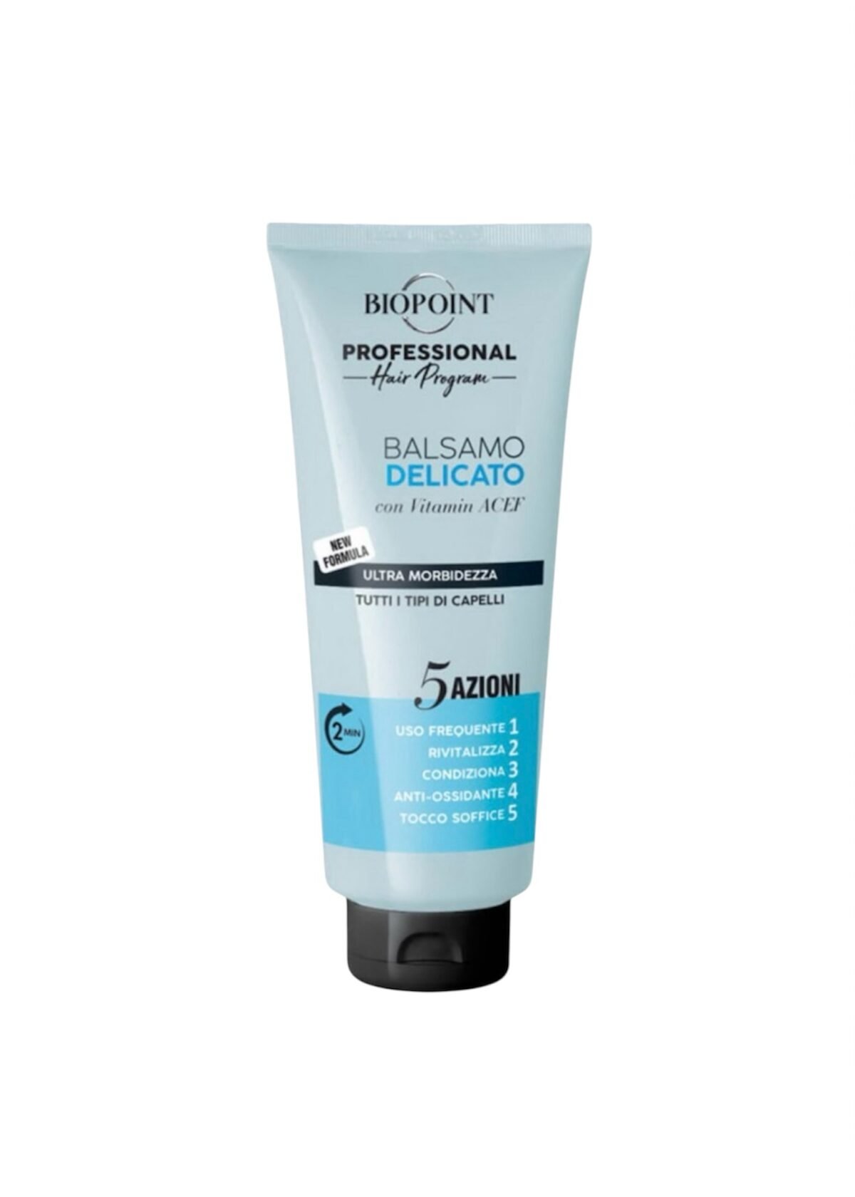 BIOPOINT DELICATO - PROFESIONALUS BALZAMAS DAŽNAM NAUDOJIMUI, ŠVELNUS 350 ML