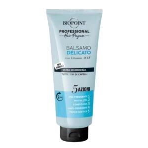 BIOPOINT DELICATO - PROFESIONALUS BALZAMAS DAŽNAM NAUDOJIMUI, ŠVELNUS 350 ML