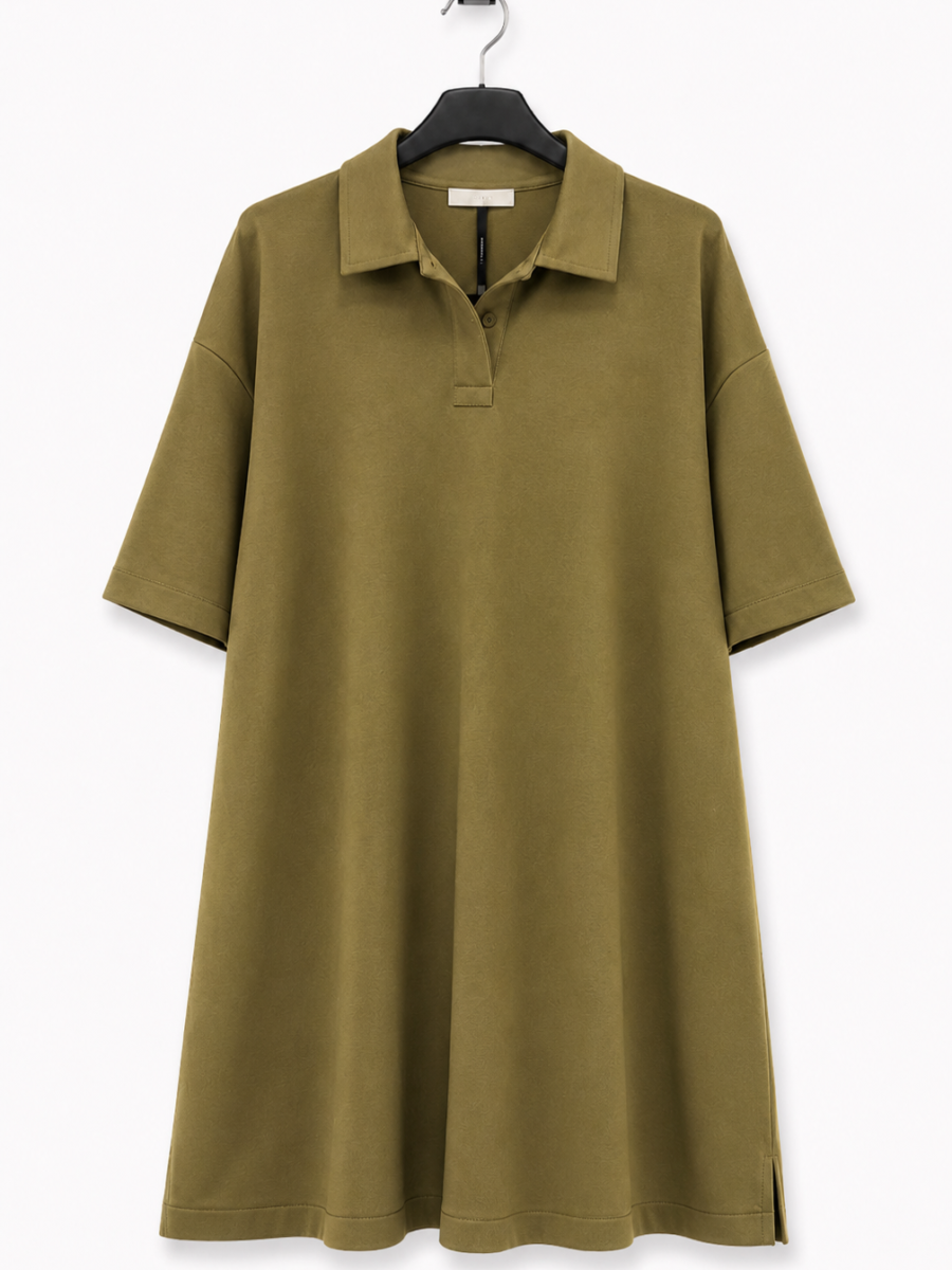 LUMINA trikotažinė suknelė “Olive”