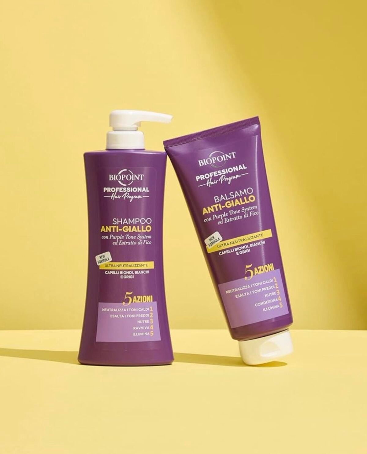 BIOPOINT PROFESSIONAL ANTI-GIALLO tonuojantis kondicionierius, 350 ml