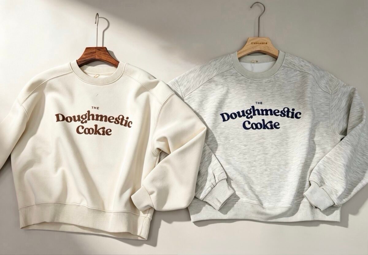 Oversize džemperis „Doughmestic Cookie“