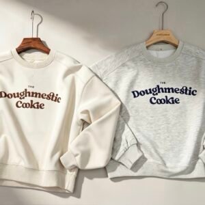 Oversize džemperis „Doughmestic Cookie“