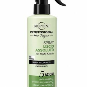 BIOPOINT Professional Liscio Assoluto – profesionalus glotninamasis plaukų purškiklis 200 ml