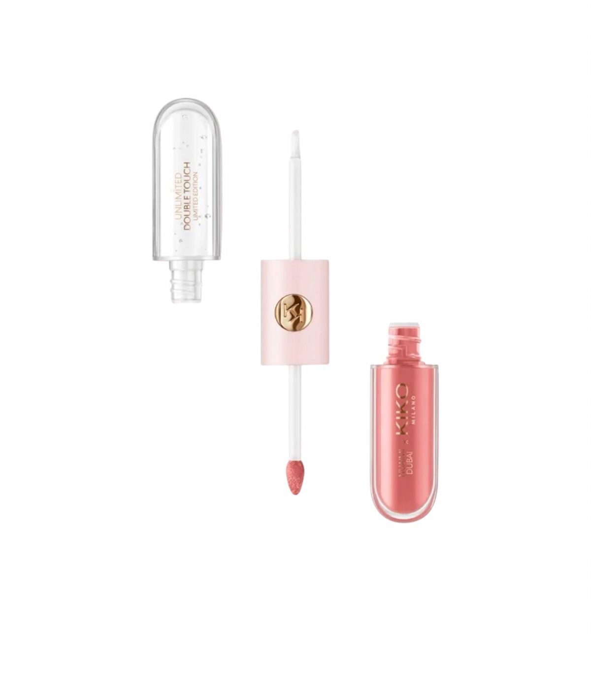KIKO MILANO Unlimited Double Touch lūpų dažai (03 Mauve Statement spalva)