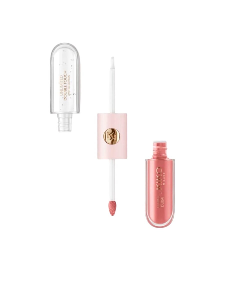 KIKO MILANO Unlimited Double Touch lūpų dažai (03 Mauve Statement spalva)